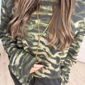 Camiseta Hombreras Animal Print