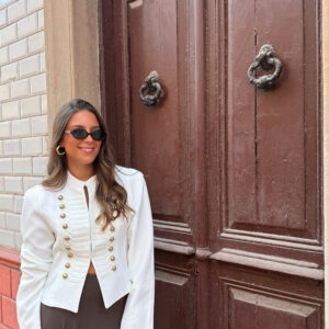 Chaqueta Napoleón Blanca