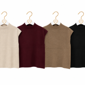 Top Punto Cuello Alto